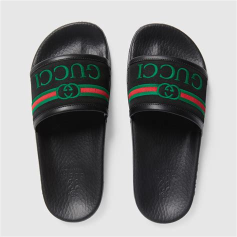 big kid gucci slides|gucci slides boys.